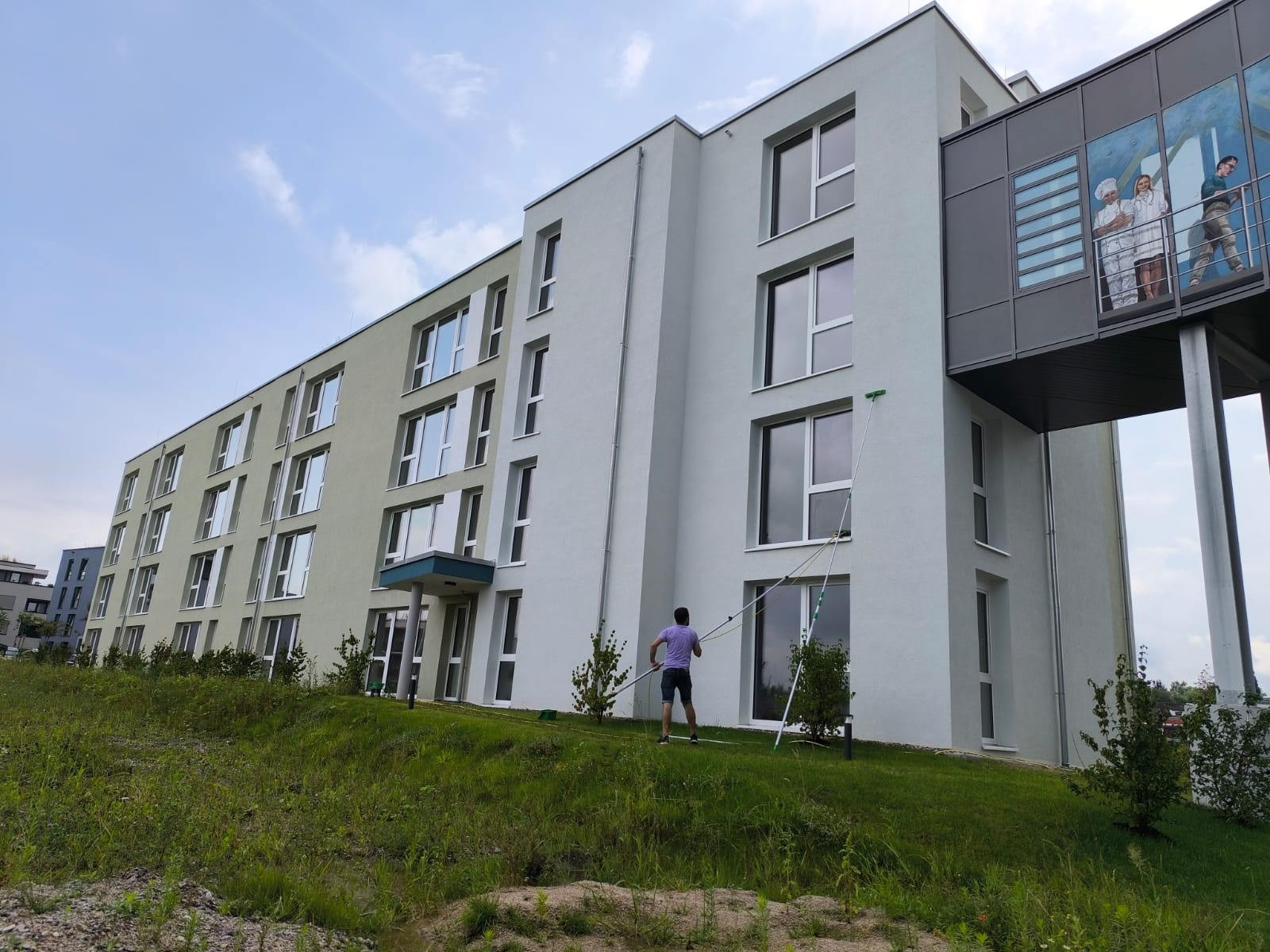 Terra&szlig;enreinigung