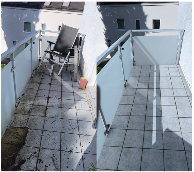 Terrassenreinigung